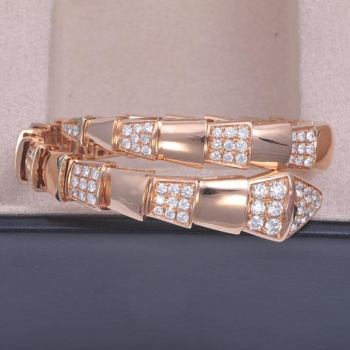 [Marin]SERPENTI BRACELET PINK GOLD DIAMOND