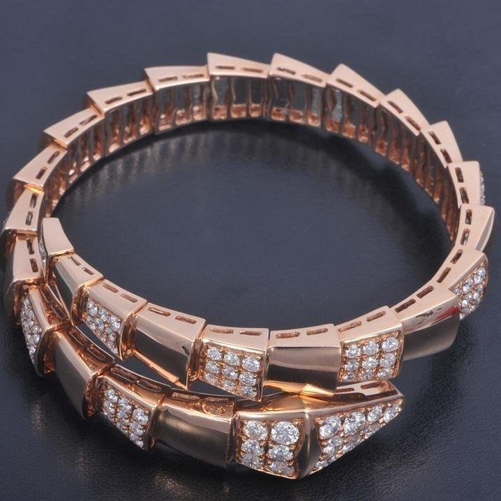 [Marin]SERPENTI BRACELET PINK GOLD DIAMOND
