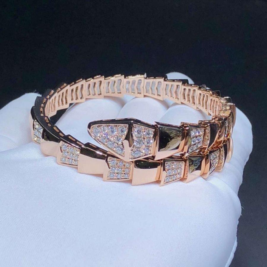 [Marin]SERPENTI BRACELET PINK GOLD DIAMOND