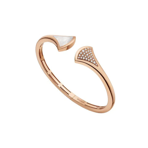 [Marin]DREAM BRACELET OPEN PINK GOLD MOP DIAMOND