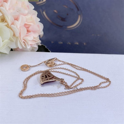 [Marin]DREAM NECKLACE CARNELIAN 1 DIAMOND