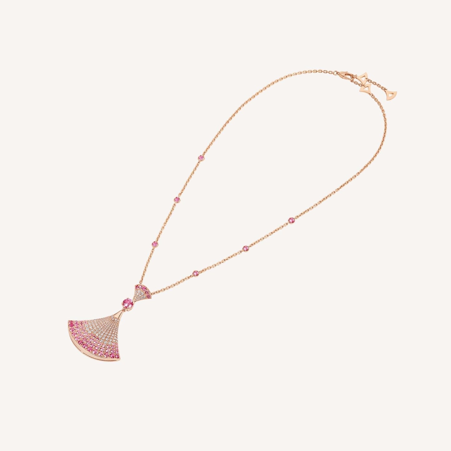 [Marin]DREAM NECKLACK DIAMOND PINK GOLD