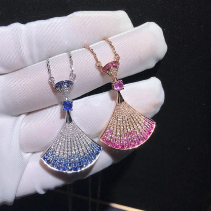 [Marin]DREAM NECKLACE AGATE SILVER DIAMOND
