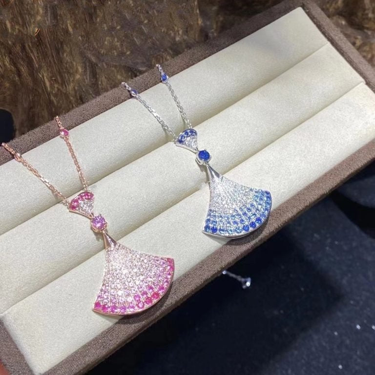 [Marin]DREAM NECKLACE AGATE SILVER DIAMOND