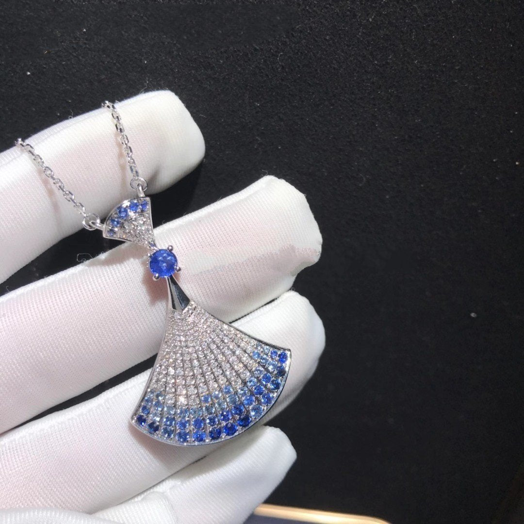 [Marin]DREAM NECKLACE AGATE SILVER DIAMOND