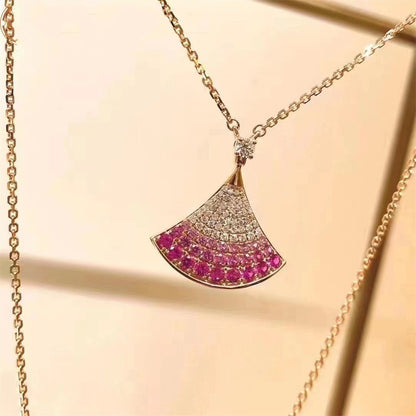 [Marin]DREAM NECKLACE PINK GOLD PINK DIAMOND