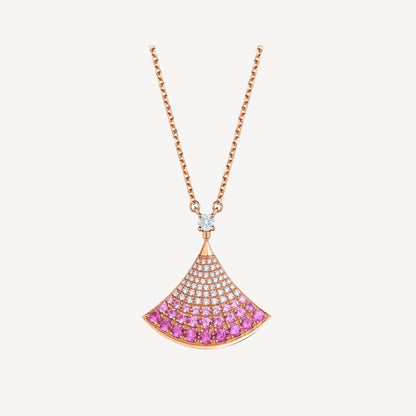 [Marin]DREAM NECKLACE PINK GOLD PINK DIAMOND