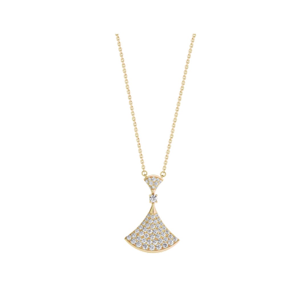 [Marin]DREAM NECKLACE GOLD FULL DIAMOND
