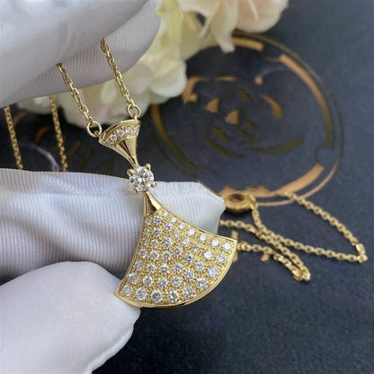 [Marin]DREAM NECKLACE GOLD FULL DIAMOND