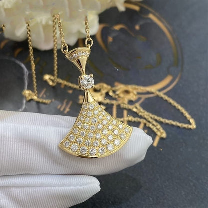 [Marin]DREAM NECKLACE GOLD FULL DIAMOND