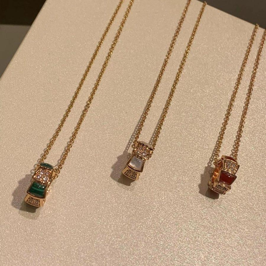 [Marin]SERPENTI PEDANT DIAMOND NECKLACE