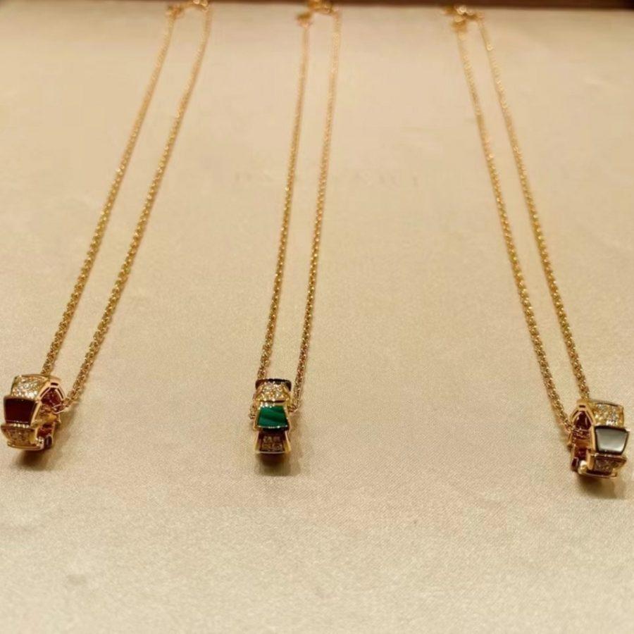 [Marin]SERPENTI PEDANT DIAMOND NECKLACE