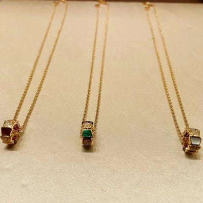 [Marin]SERPENTI PEDANT DIAMOND NECKLACE