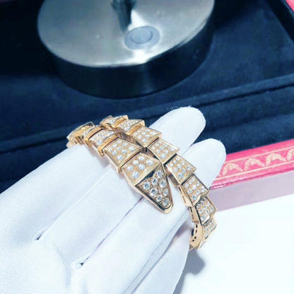[Marin]SERPENTI BRACELET 8MM PINK GOLD DIAMOND