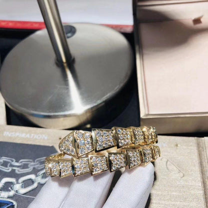 [Marin]SERPENTI BRACELET 8MM GOLD DIAMOND