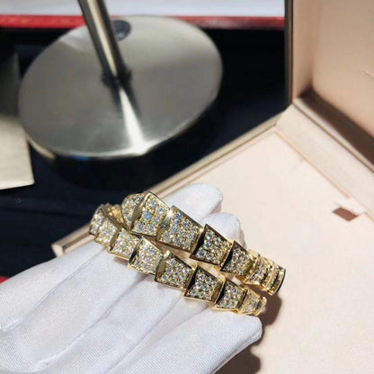 [Marin]SERPENTI BRACELET 8MM GOLD DIAMOND