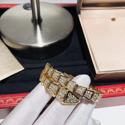 [Marin]SERPENTI BRACELET 8MM GOLD DIAMOND