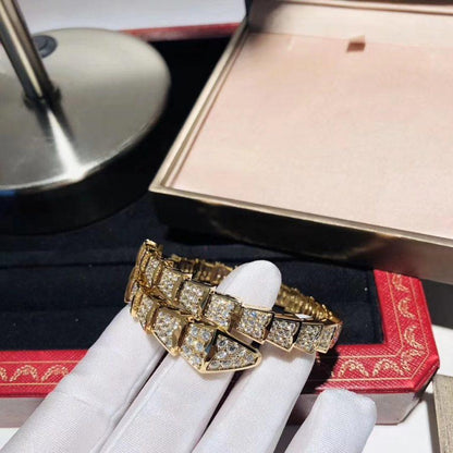 [Marin]SERPENTI BRACELET 8MM GOLD DIAMOND