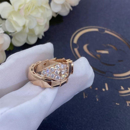 [Marin]SERPENTI RING PINK GOLD DIAMOND