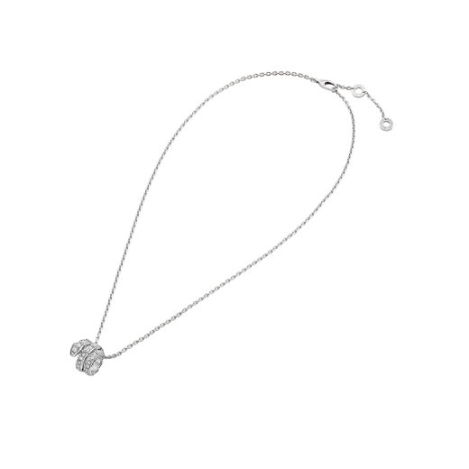 [Marin]SERPENTI  NECKLACE DOUBLE RING DIAMOND