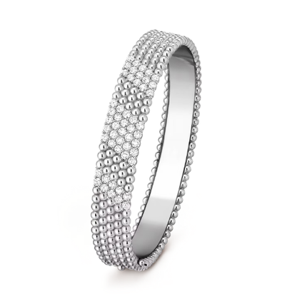 [Marin-Jewelry]Five-row diamond bracelet
