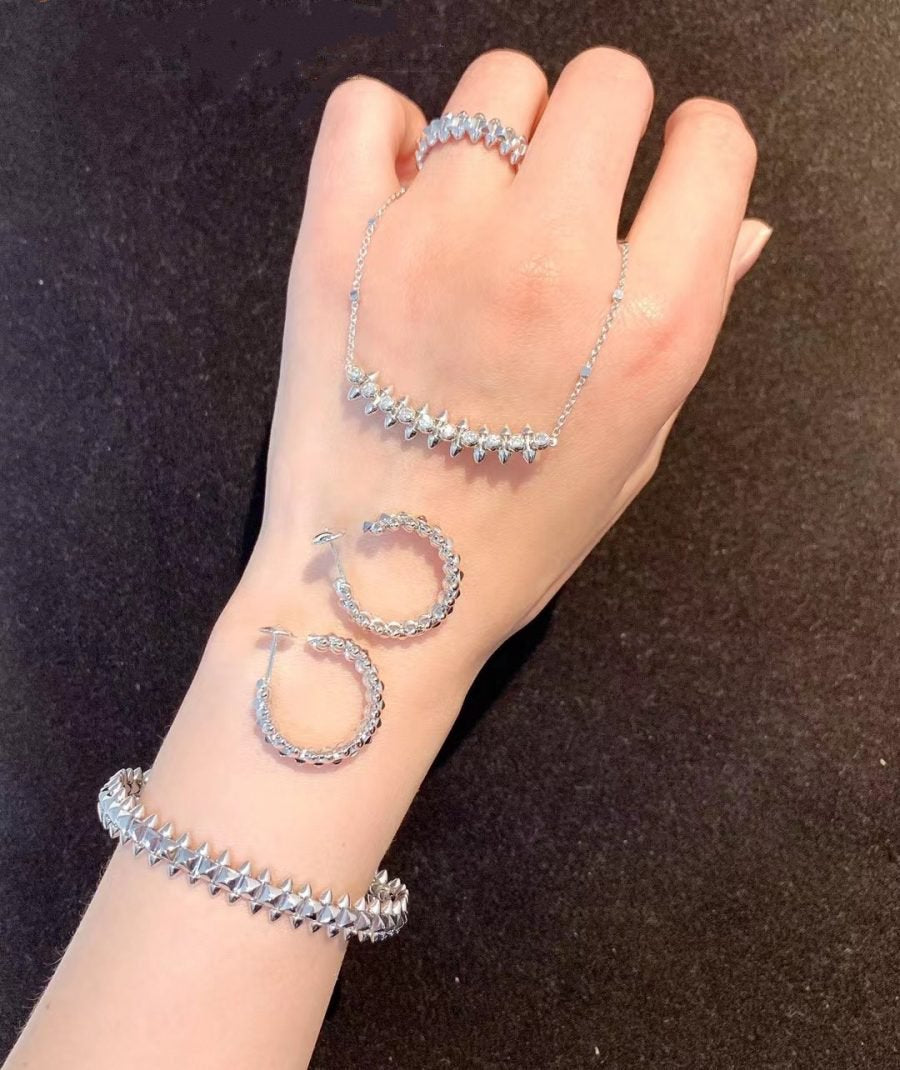 [Marin]CLASH SILVER BRACELET