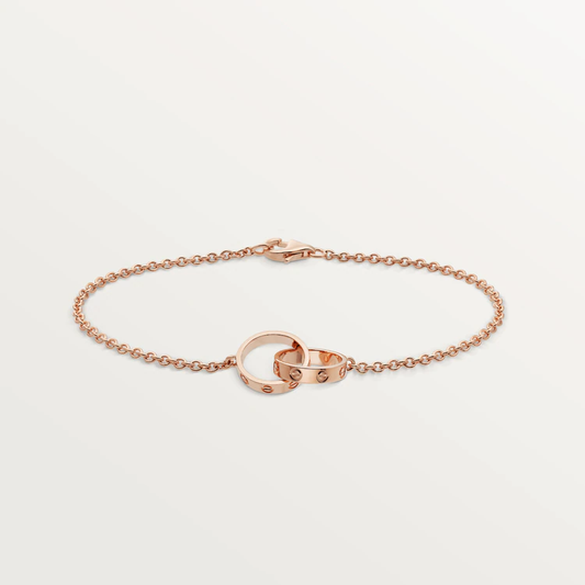 [Marin]LOVE BRACELET DOUBLE RING