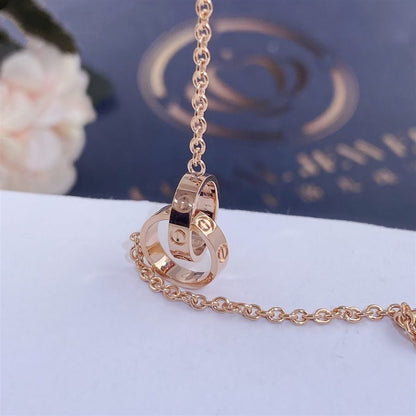 [Marin]LOVE BRACELET DOUBLE RING