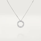 [Marin]COLLIER AMOUR RÉGLABLE ARGENT