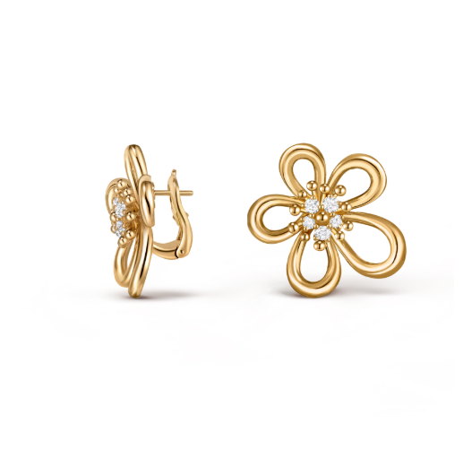 [Marin]FLOWERLACE EARRINGS