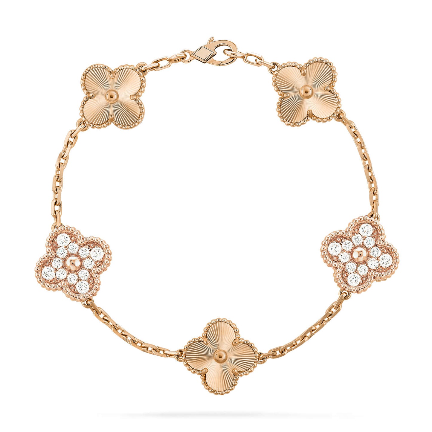 [Marin-Jewelry] CLOVER 5 MOTIF LASER BRACELET COLLECTION