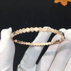 [Marin]BRACELET DIAMANTS OR ROSE BEE LOVE