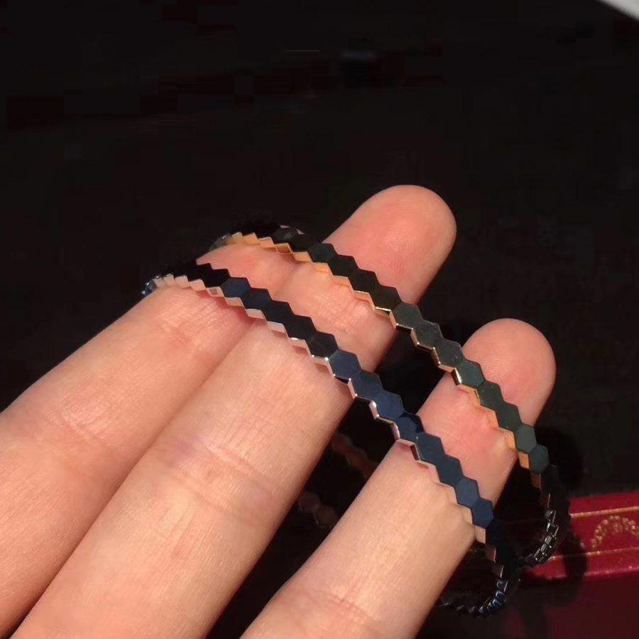 [Marin]BRACELET ARGENT BEE LOVE