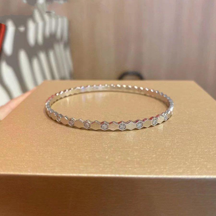 [Marin-Jewelry]BEE LOVE SILVER DIAMOND BRACELET