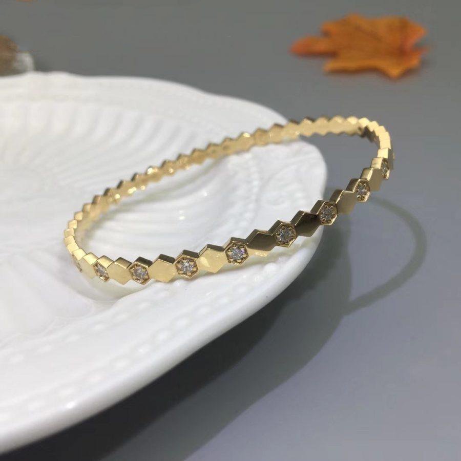 [Marin]BEE LOVE GOLD DIAMOND BRACELET