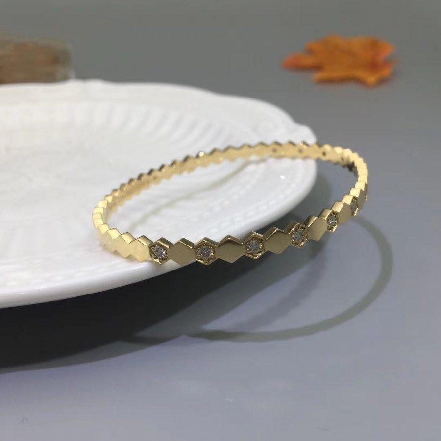 [Marin]BEE LOVE GOLD DIAMOND BRACELET