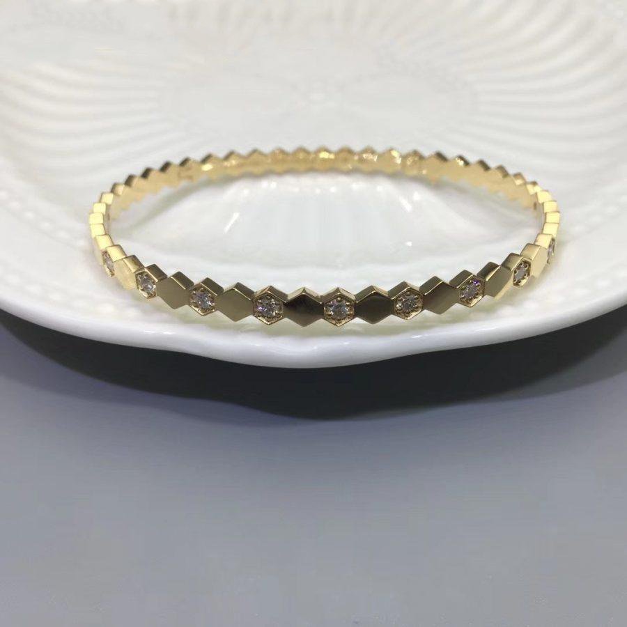 [Marin-Jewelry]BEE LOVE GOLD DIAMOND BRACELET