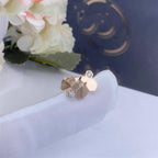 [Marin]BEE LOVE PINK GOLD DIAMOND EARRINGS