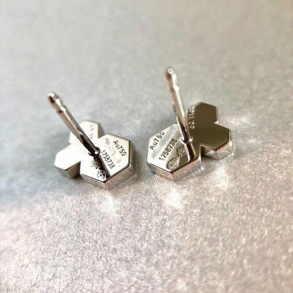 [Marin]BEE LOVE SILVER DIAMOND EARRINGS