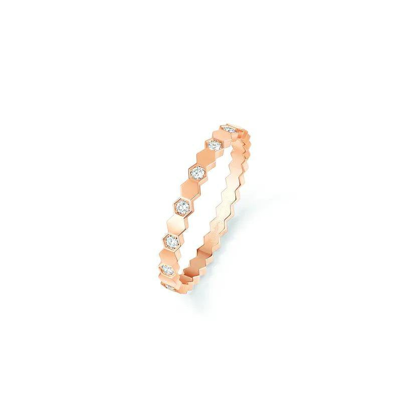 [Marin]BEE LOVE RING PINK GOLD DIAMOND