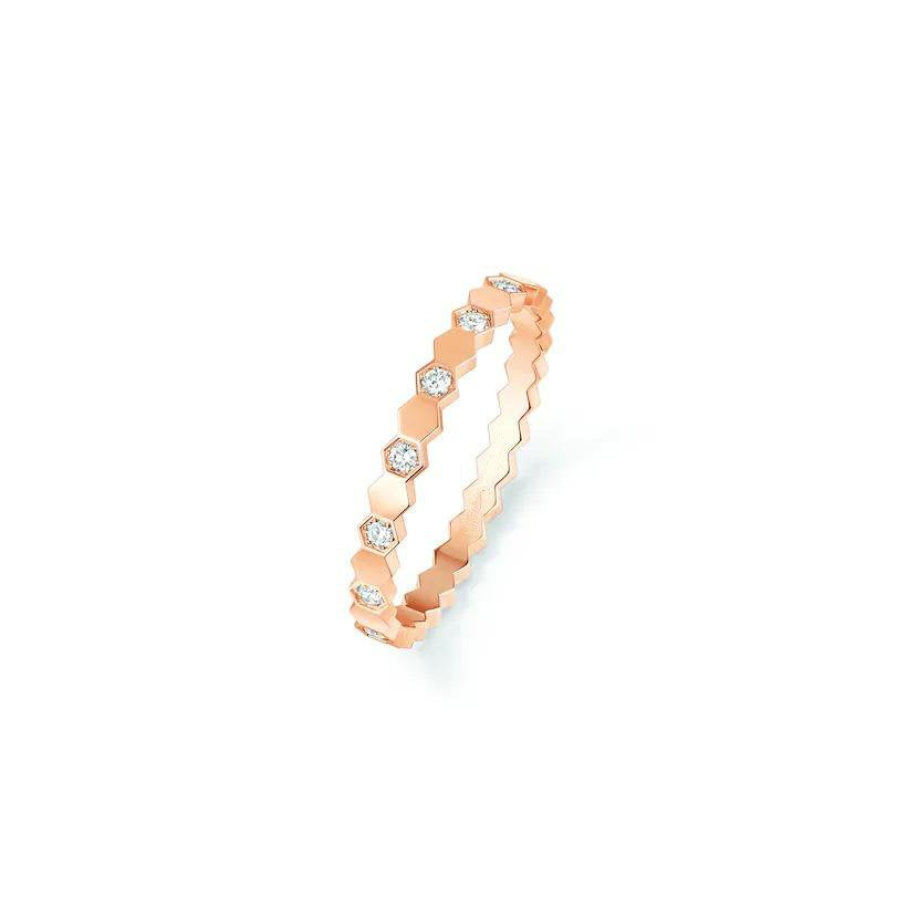 [Marin]BEE LOVE RING PINK GOLD DIAMOND