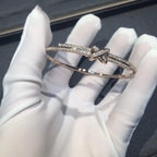 [Marin]JEUX DE BRACELETS DIAMANTS OR ROSE