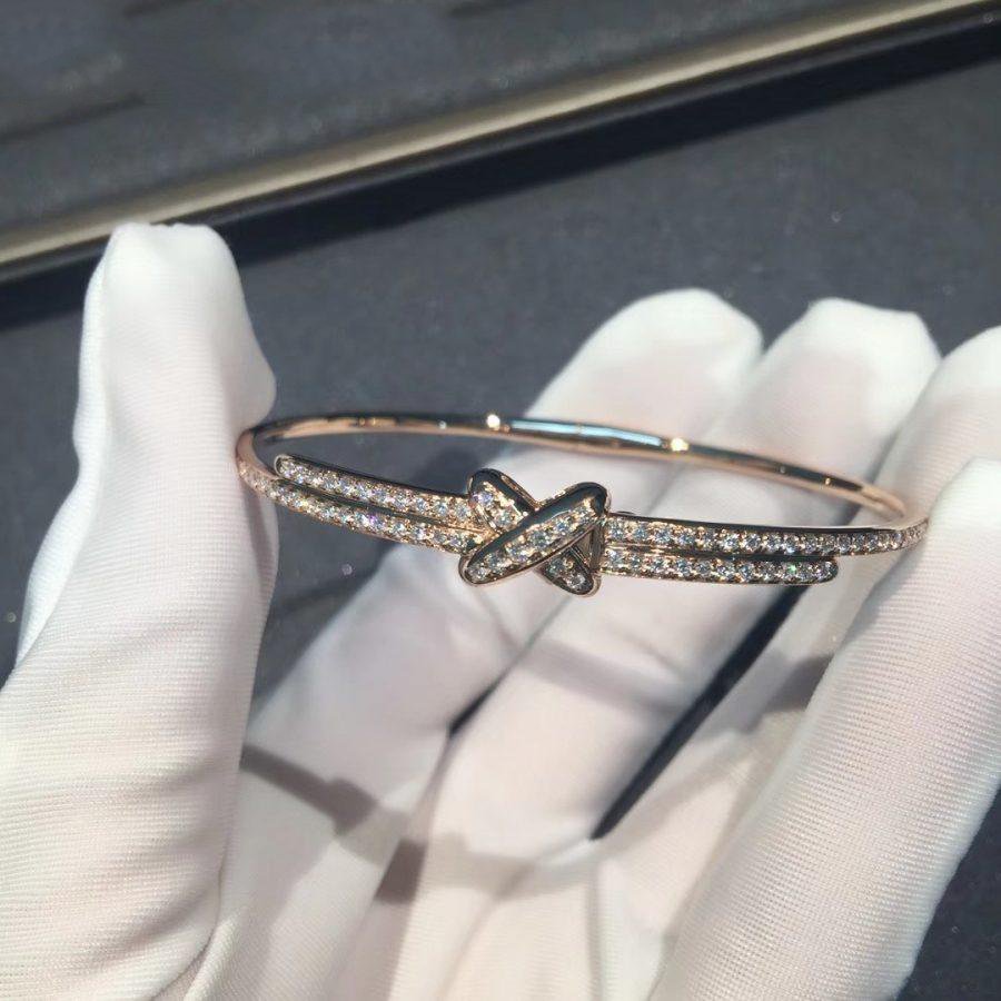 [Marin]JEUX DE BRACELETS DIAMANTS OR ROSE