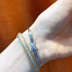 [Marin]JEUX DE BRACELET SILVER DIAMONDS