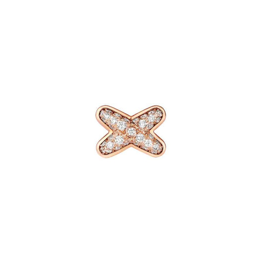 [Marin]JEUX DE PINK GOLD DIAMOND EARRINGS