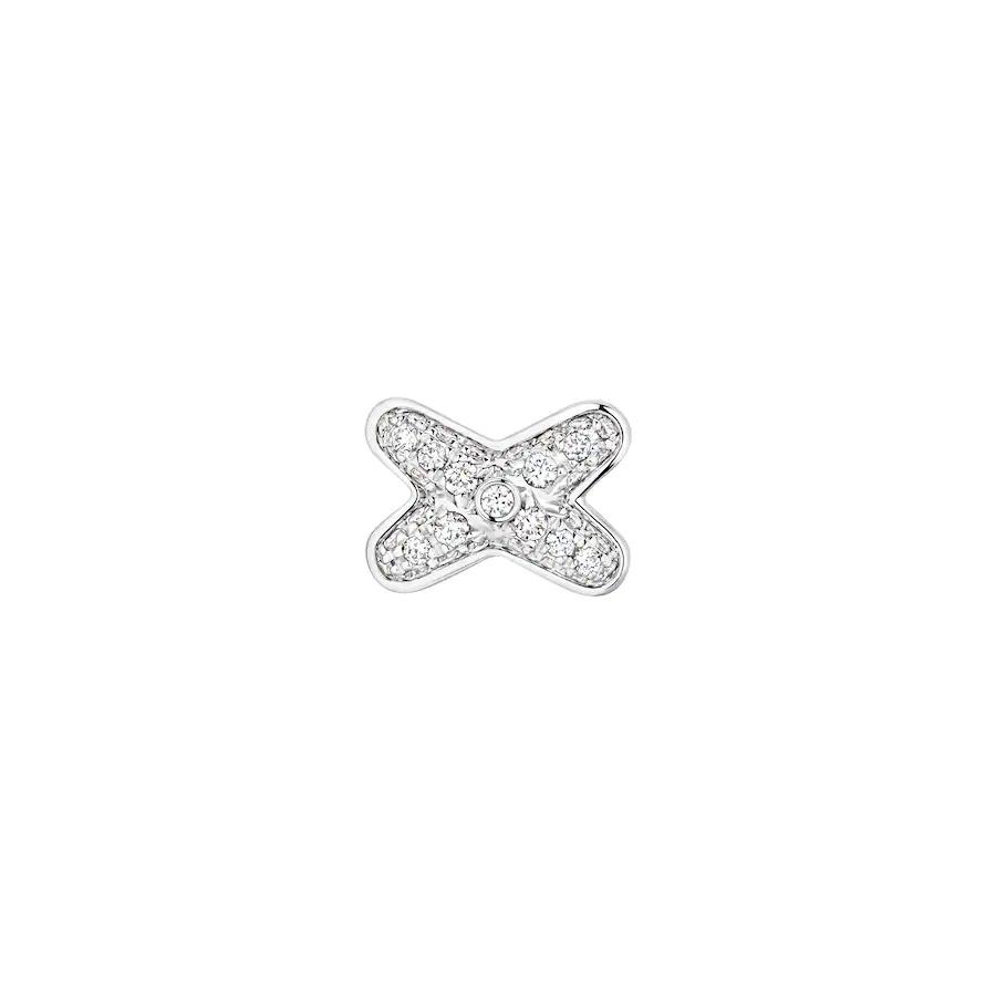 [Marin]JEUX DE SILVER DIAMOND EARRINGS
