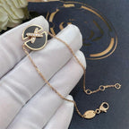 [Marin]BRACELETS EN ONYX OR ROSE ET DIAMANTS