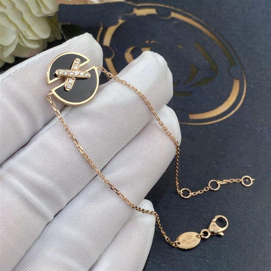 [Marin]BRACELETS EN ONYX OR ROSE ET DIAMANTS
