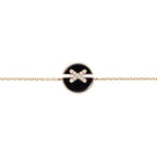 [Marin]BRACELETS EN ONYX OR ROSE ET DIAMANTS