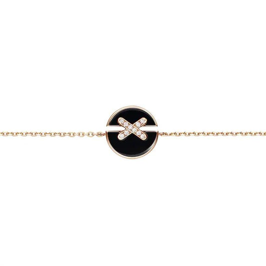 [Marin]JEUX DE BRACELET ONYX PINK GOLD DIAMOND